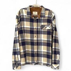 Legendary Whitetails Flannel Mens 2XL Grandpa Plaid Workwear Utility Gorpcore